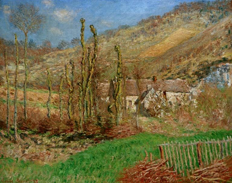 Val de Falaise im Winter, 1885 | Claude Monet