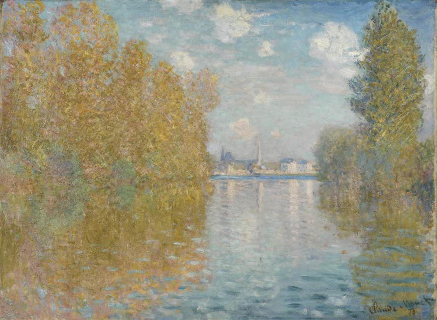 Herbst in Argenteuil | Claude Monet