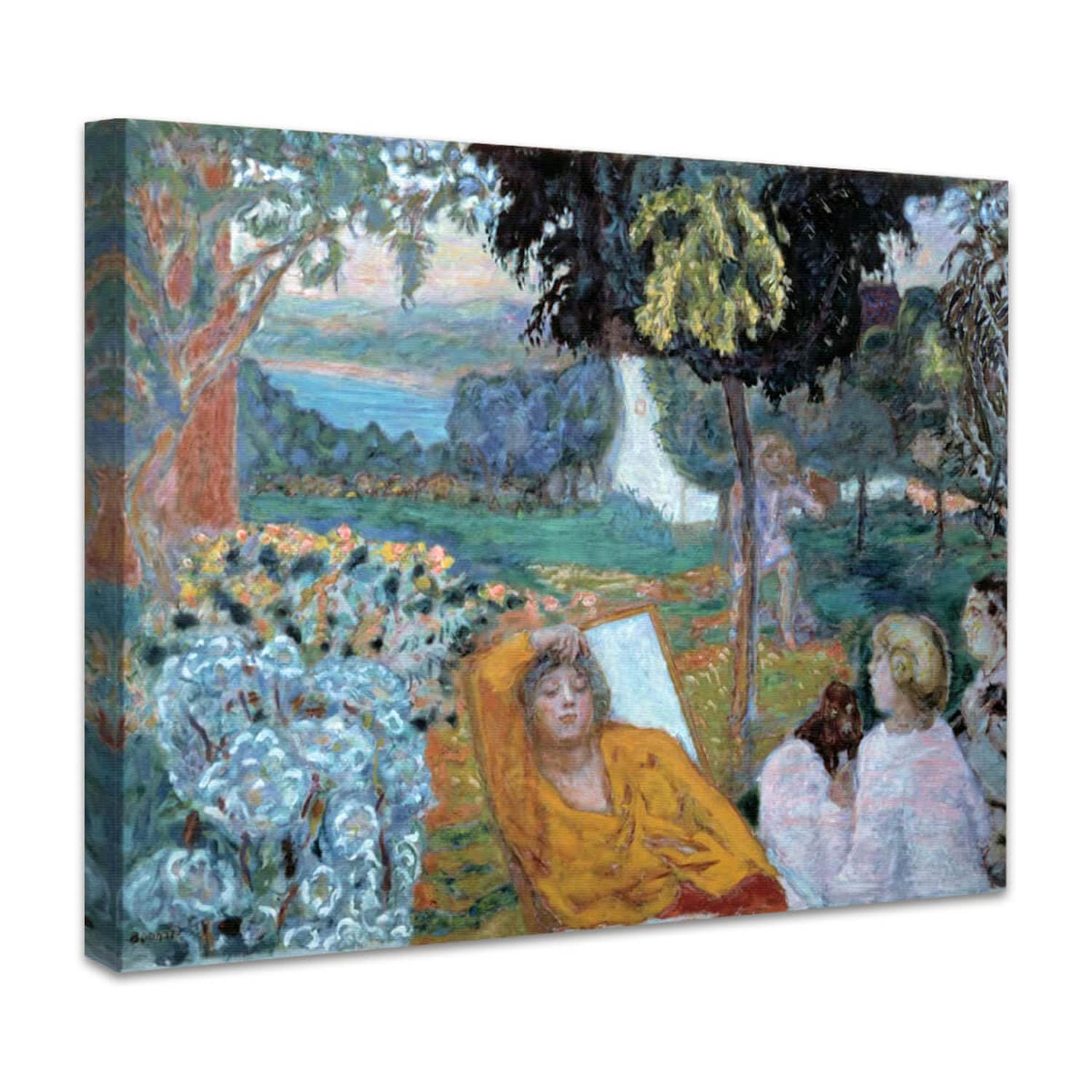 Abend oder Siesta in einem Garten im Süden | Pierre Bonnard