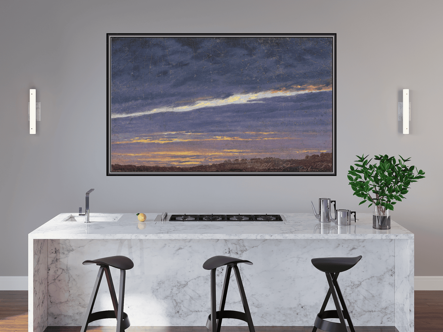 Abendlicher Wolkenhimmel | Caspar David Friedrich