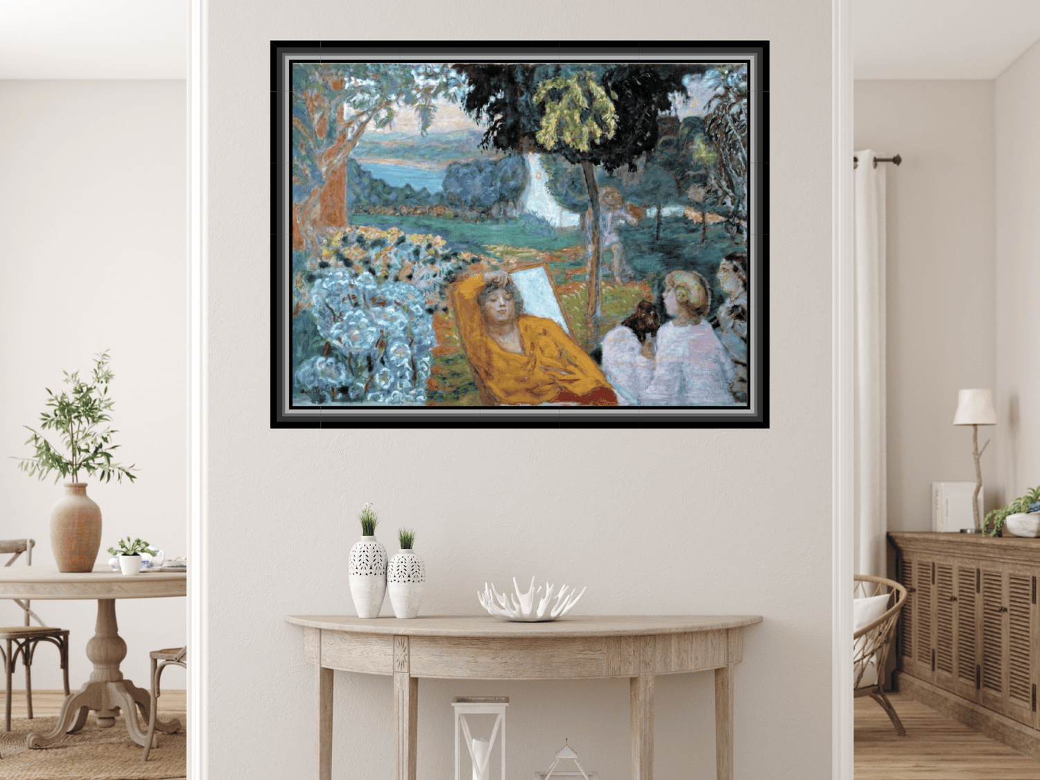 Abend oder Siesta in einem Garten im Süden | Pierre Bonnard