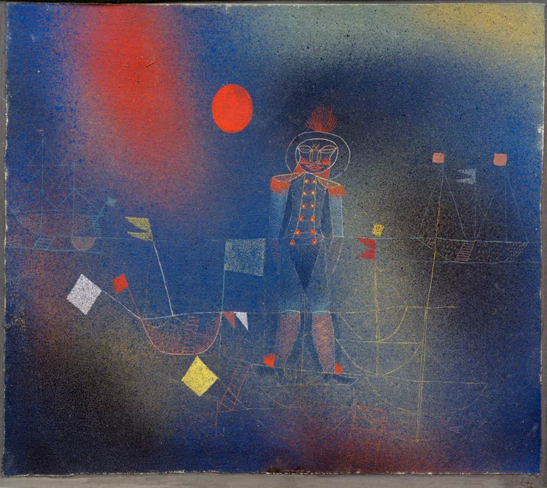 Kunstdruck „Abenteurer zur See“ von Paul Klee, handgefertigt in Deutschland