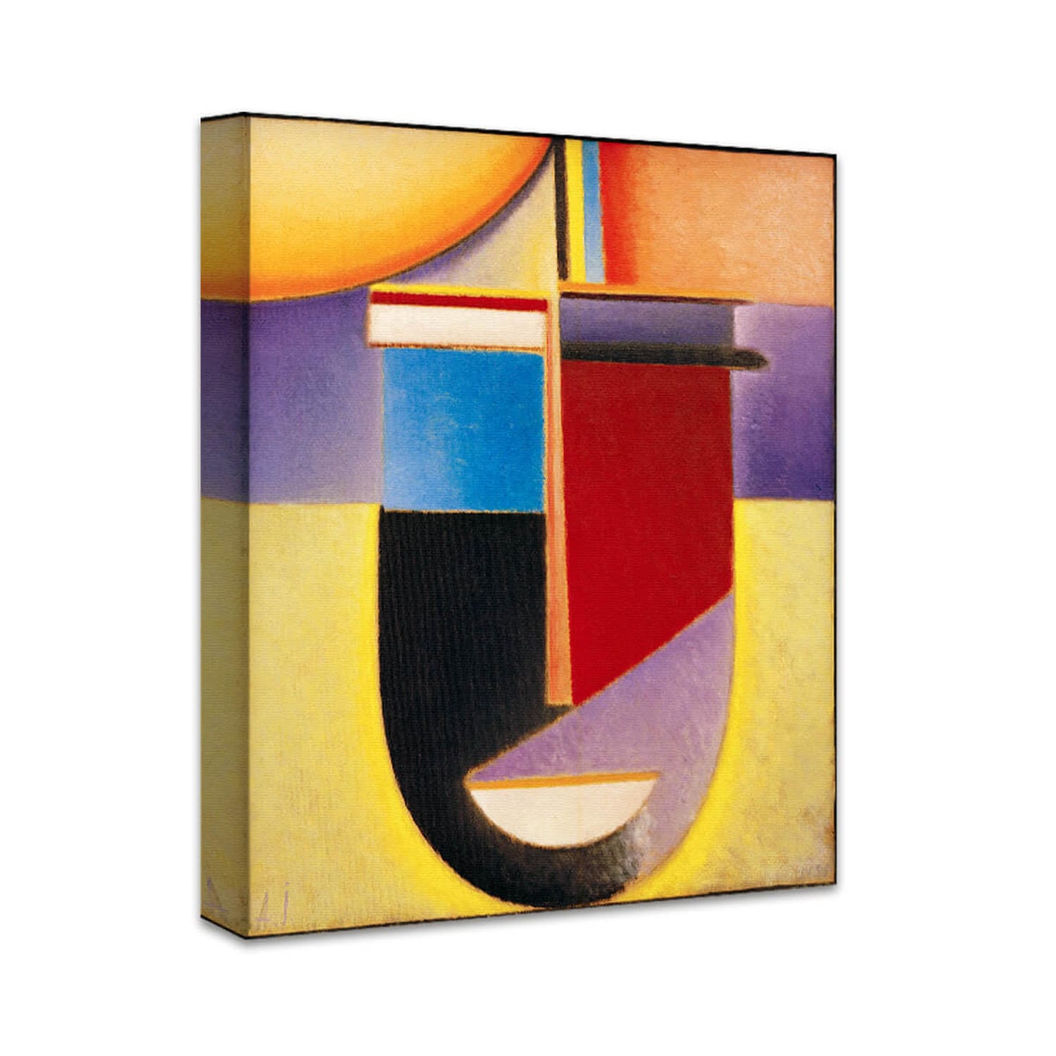 Abstrakter Kopf: Sonne – Farben – Leben | Alexej von Jawlensky