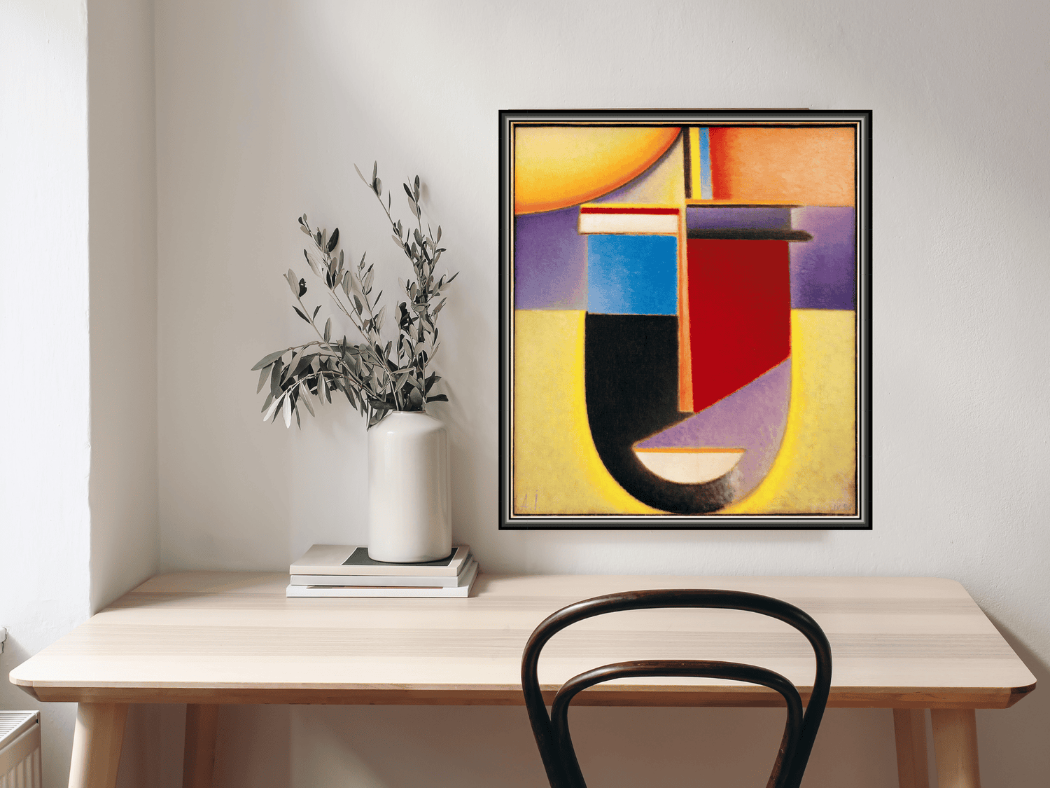 Abstrakter Kopf: Sonne – Farben – Leben | Alexej von Jawlensky