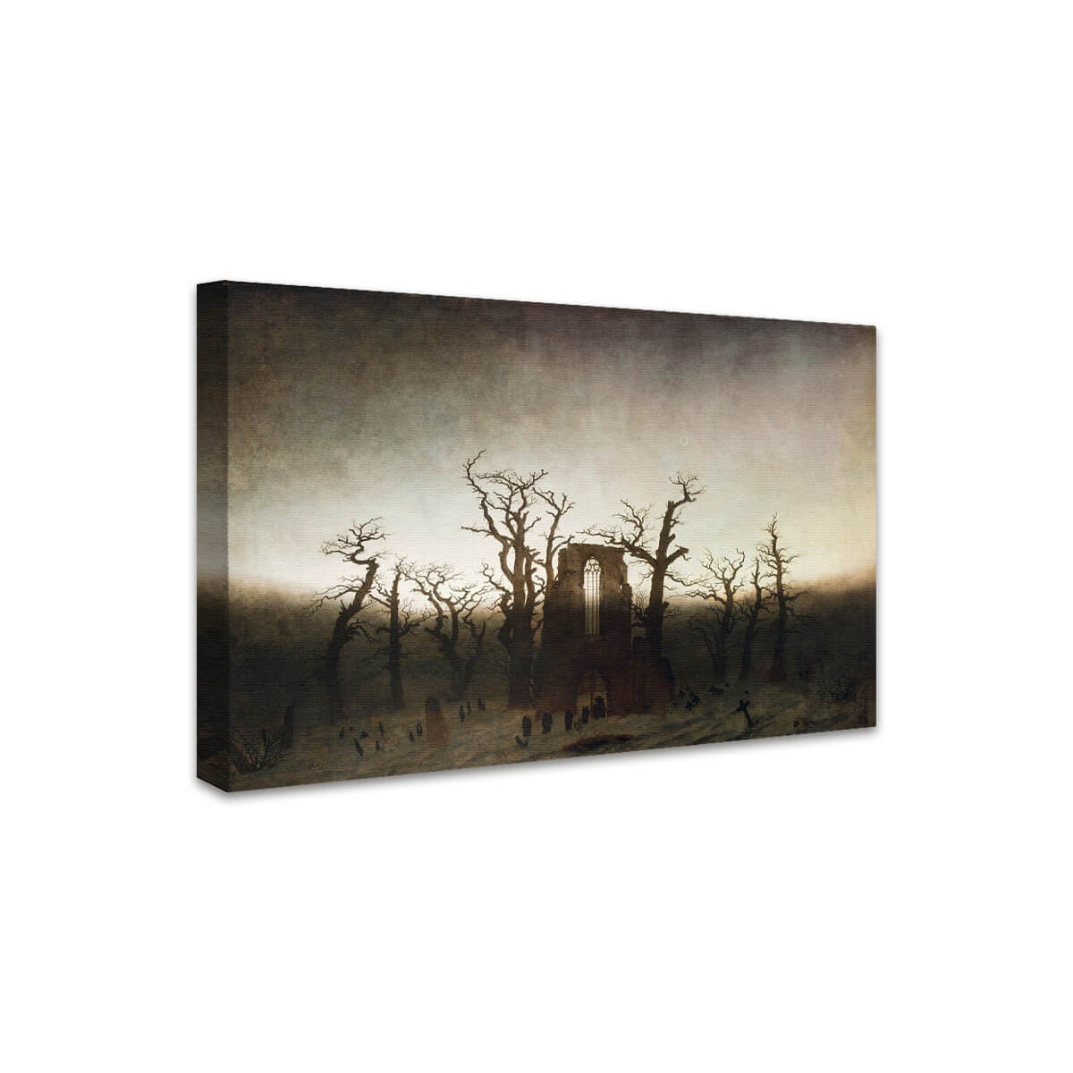 Abtei im Eichwald | Caspar David Friedrich