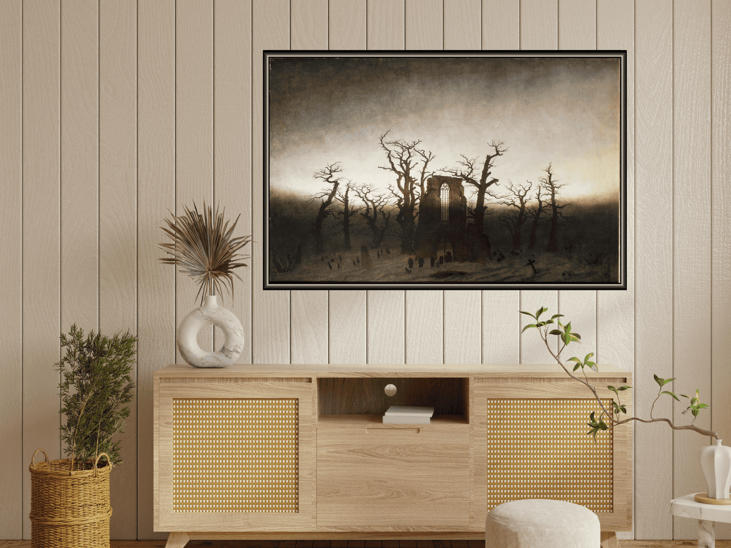 Abtei im Eichwald | Caspar David Friedrich