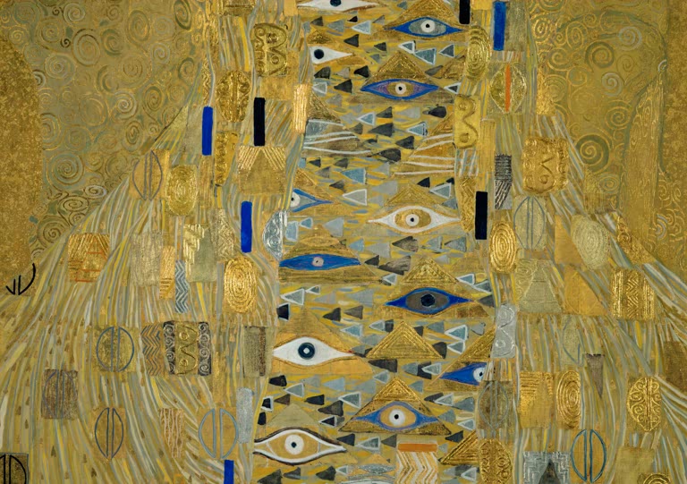 Kunstdruck des Gemäldes „Adele Bloch-Bauer I“ von Gustav Klimt – hochwertige Reproduktion des berühmten Jugendstil-Porträts.