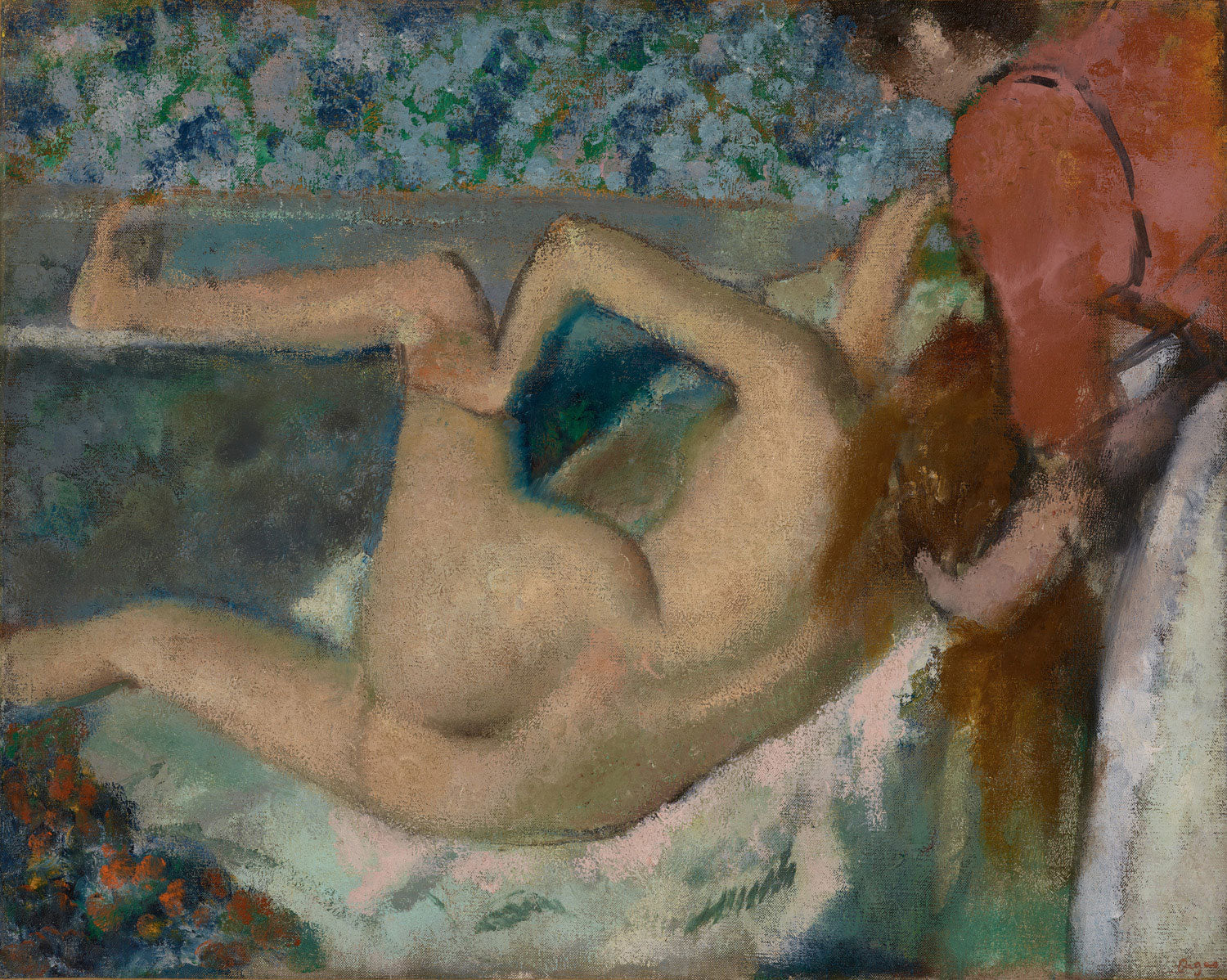 Kunstdruck: Nach dem Bad | Edgar Degas
