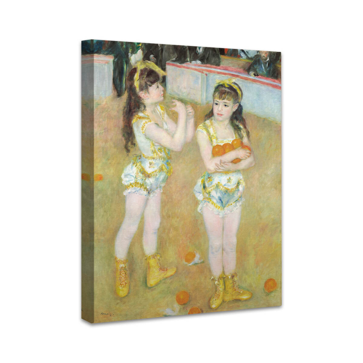 Akrobaten im Cirque Fernando (Francisca und Angelina Wartenberg) | Pierre-Auguste Renoir