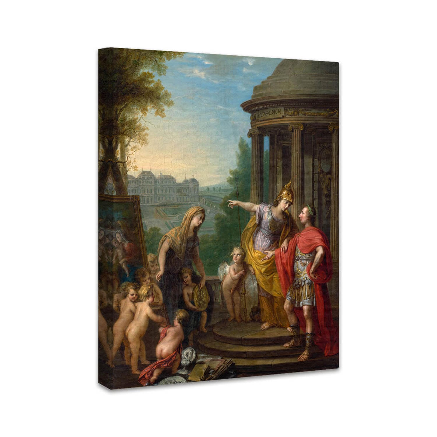 Allegorie auf die Übertragung der kaiserlichen Galerie in das Belvedere | Vinzenz Fischer