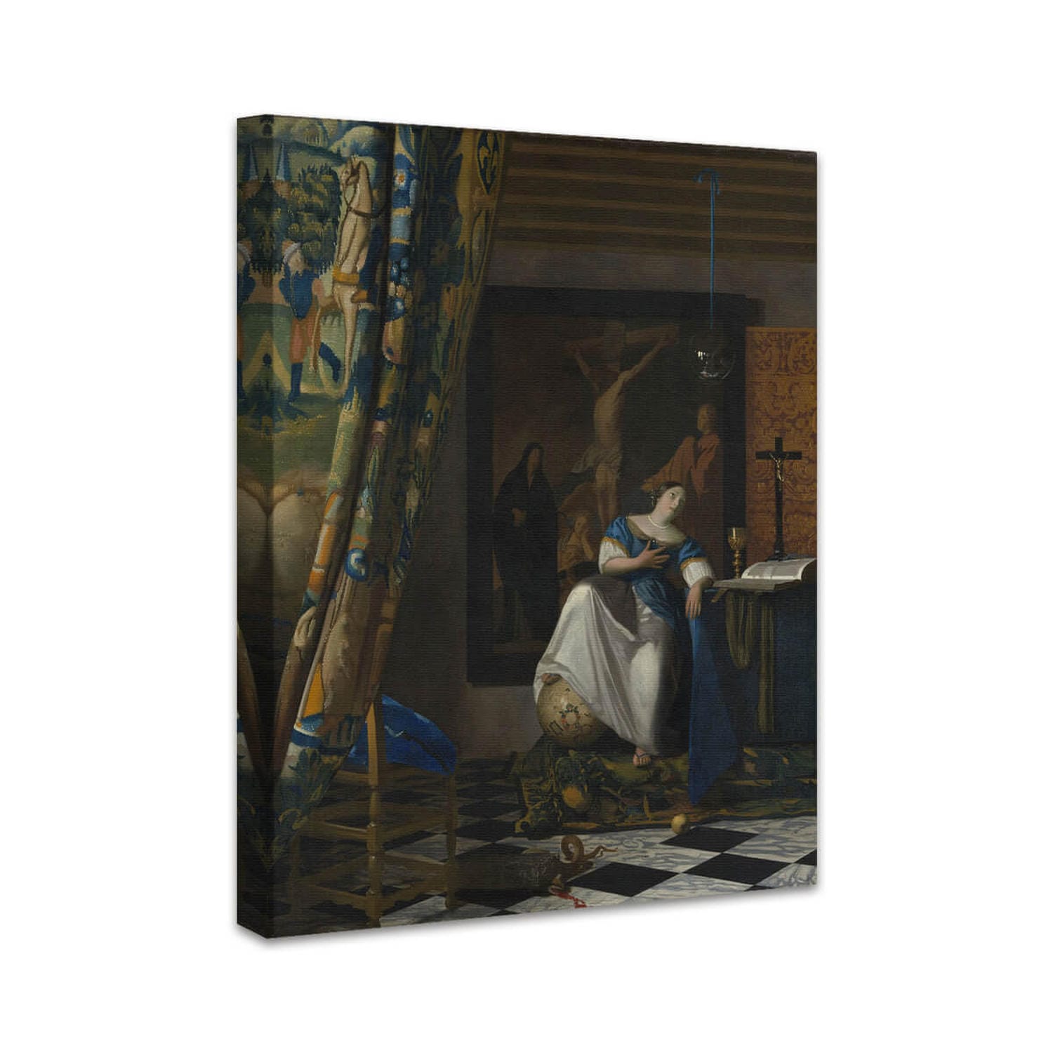 Allegorie des katholischen Glaubens | Johannes Vermeer