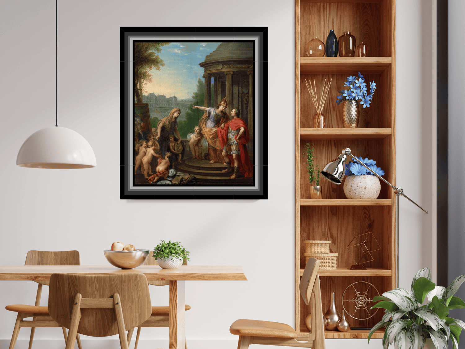 Allegorie auf die Übertragung der kaiserlichen Galerie in das Belvedere | Vinzenz Fischer