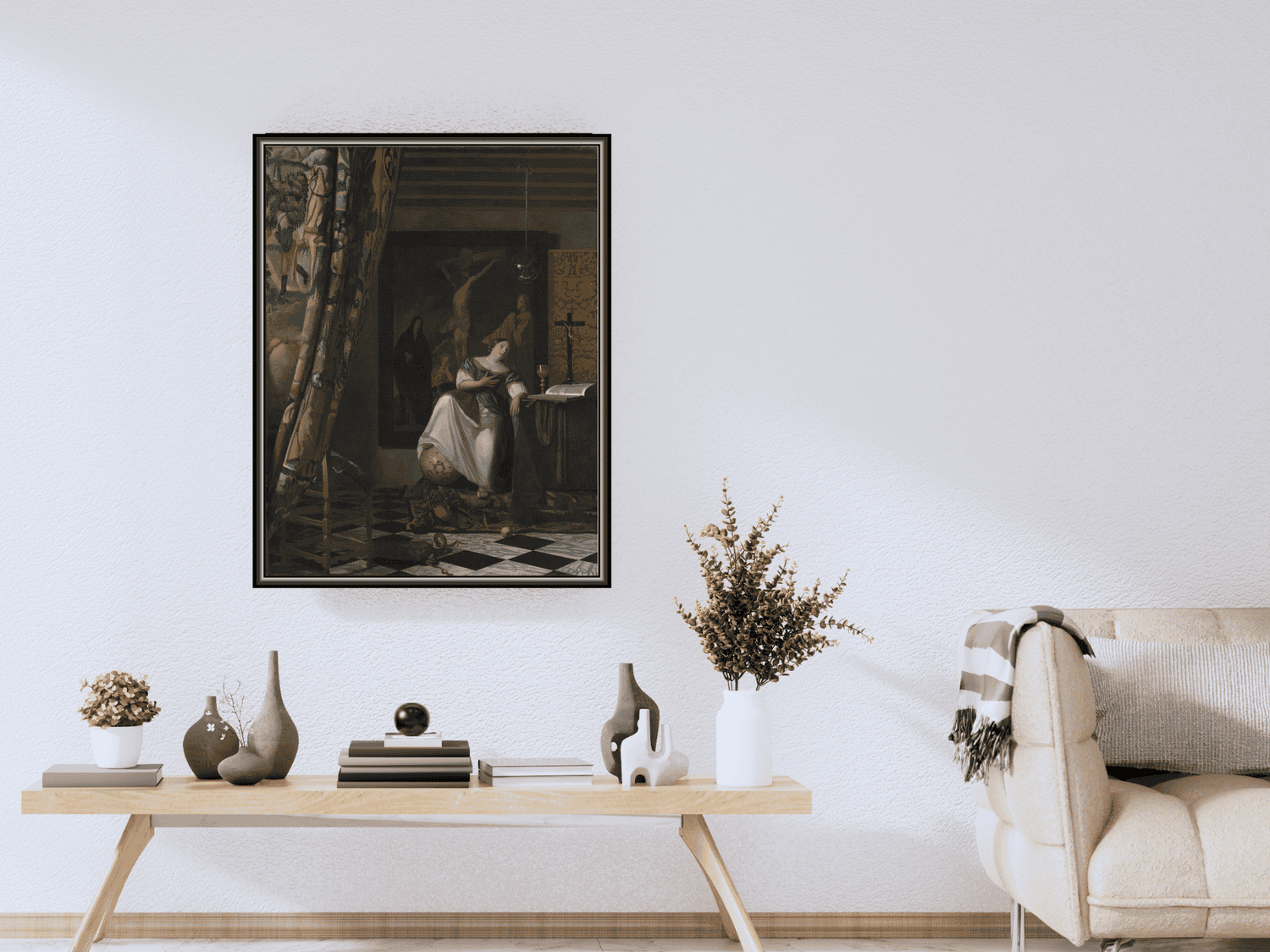 Allegorie des katholischen Glaubens | Johannes Vermeer