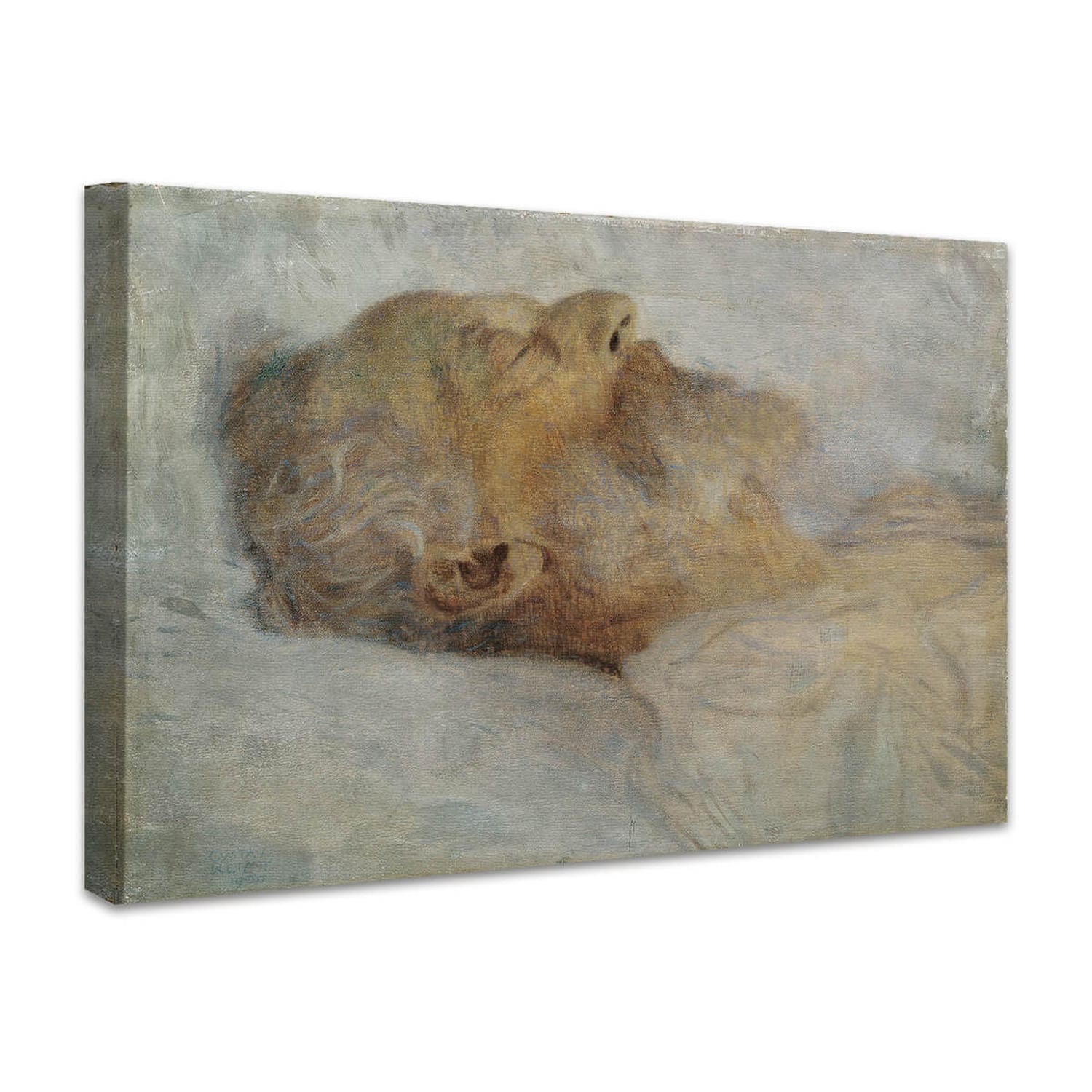 Alter Mann auf dem Totenbett | Gustav Klimt