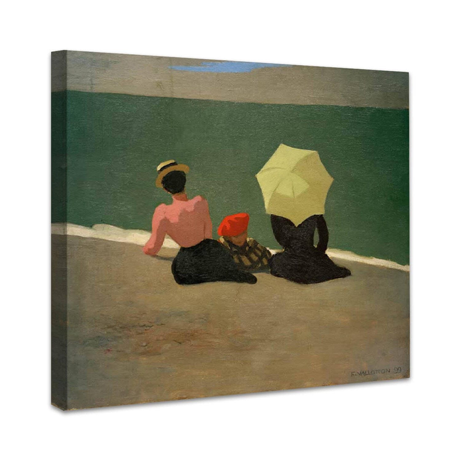 Am Strand | Félix Vallotton