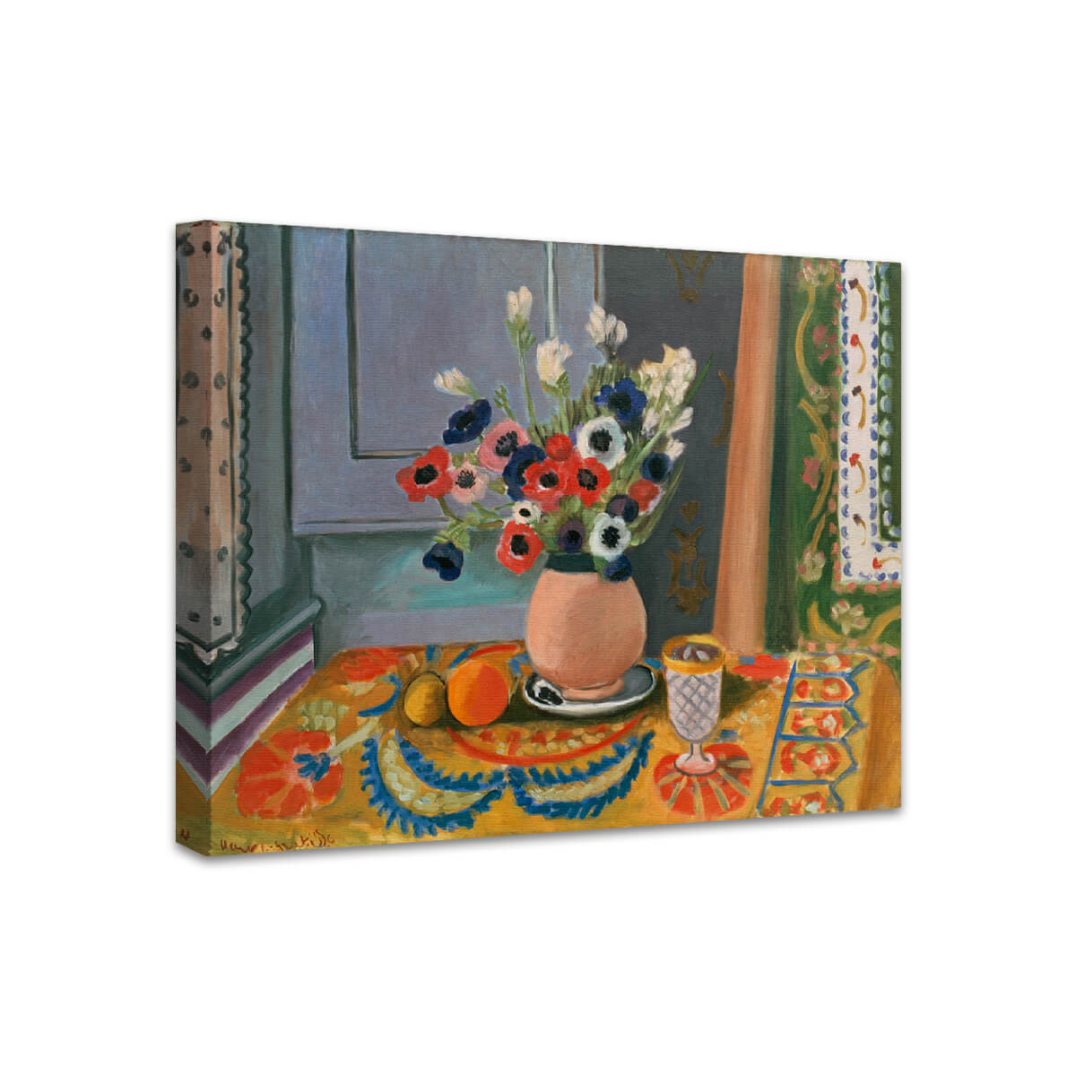 Anemonen in einer Tonvase | Henri Matisse