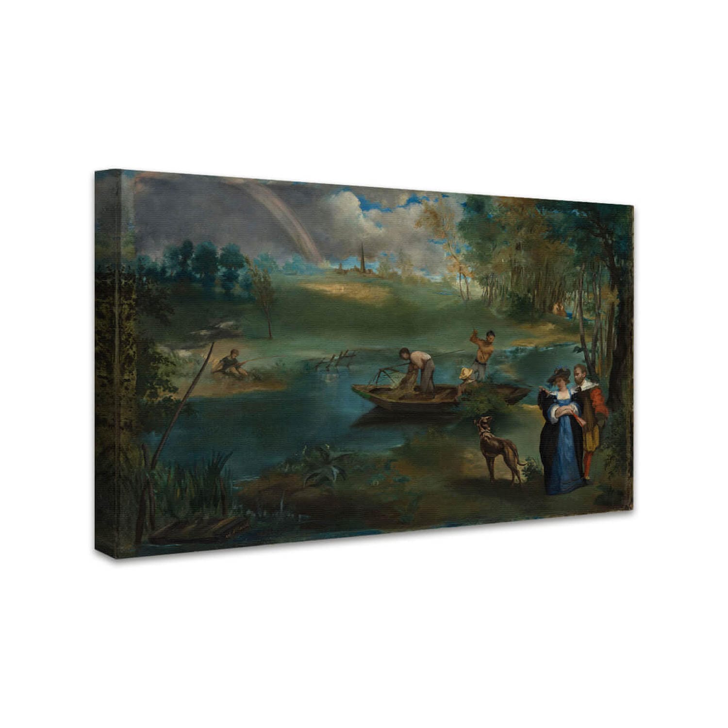 Angeln in St. Ouen | Édouard Manet