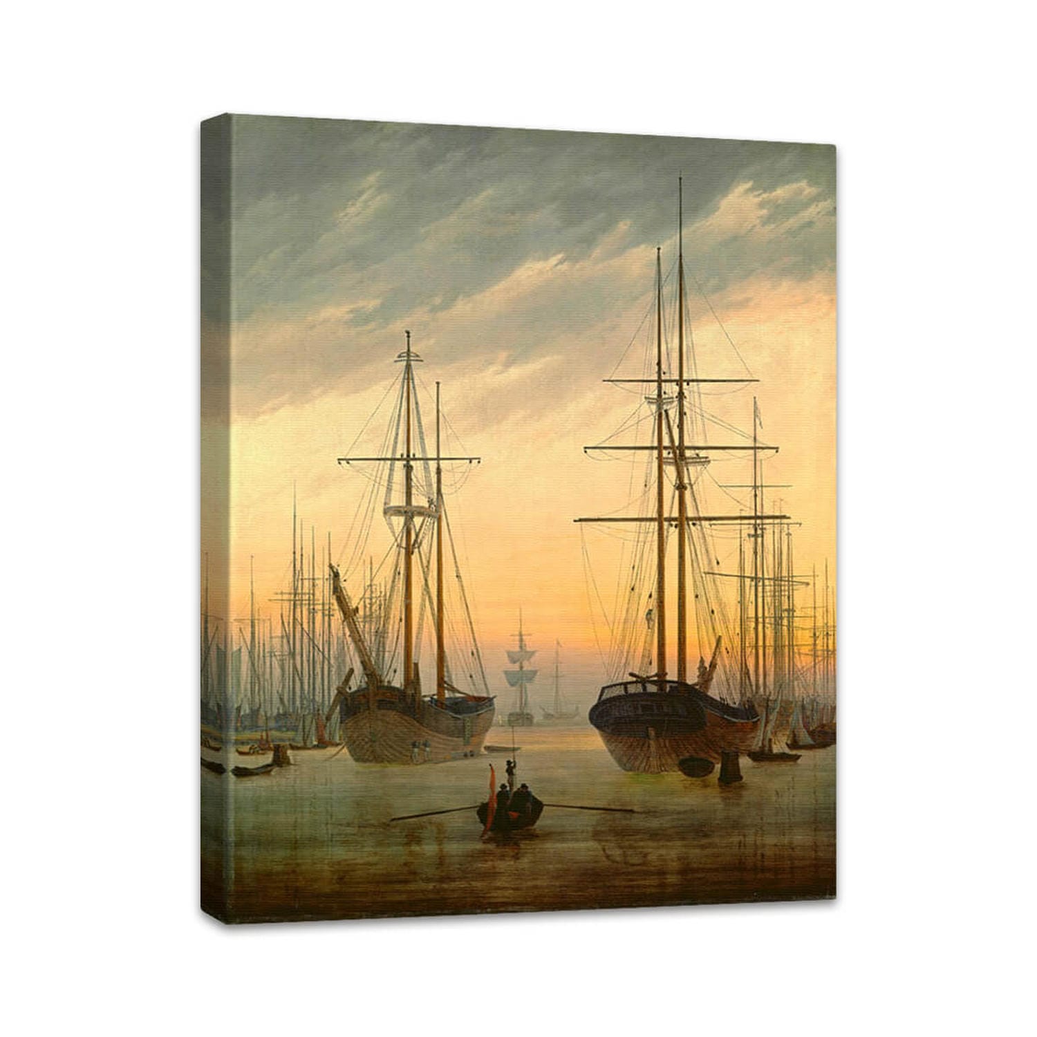 Ansicht eines Hafens | Caspar David Friedrich