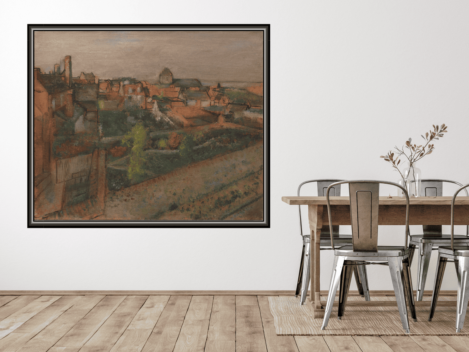 Ansicht von Saint-Valéry-sur-Somme | Edgar Degas