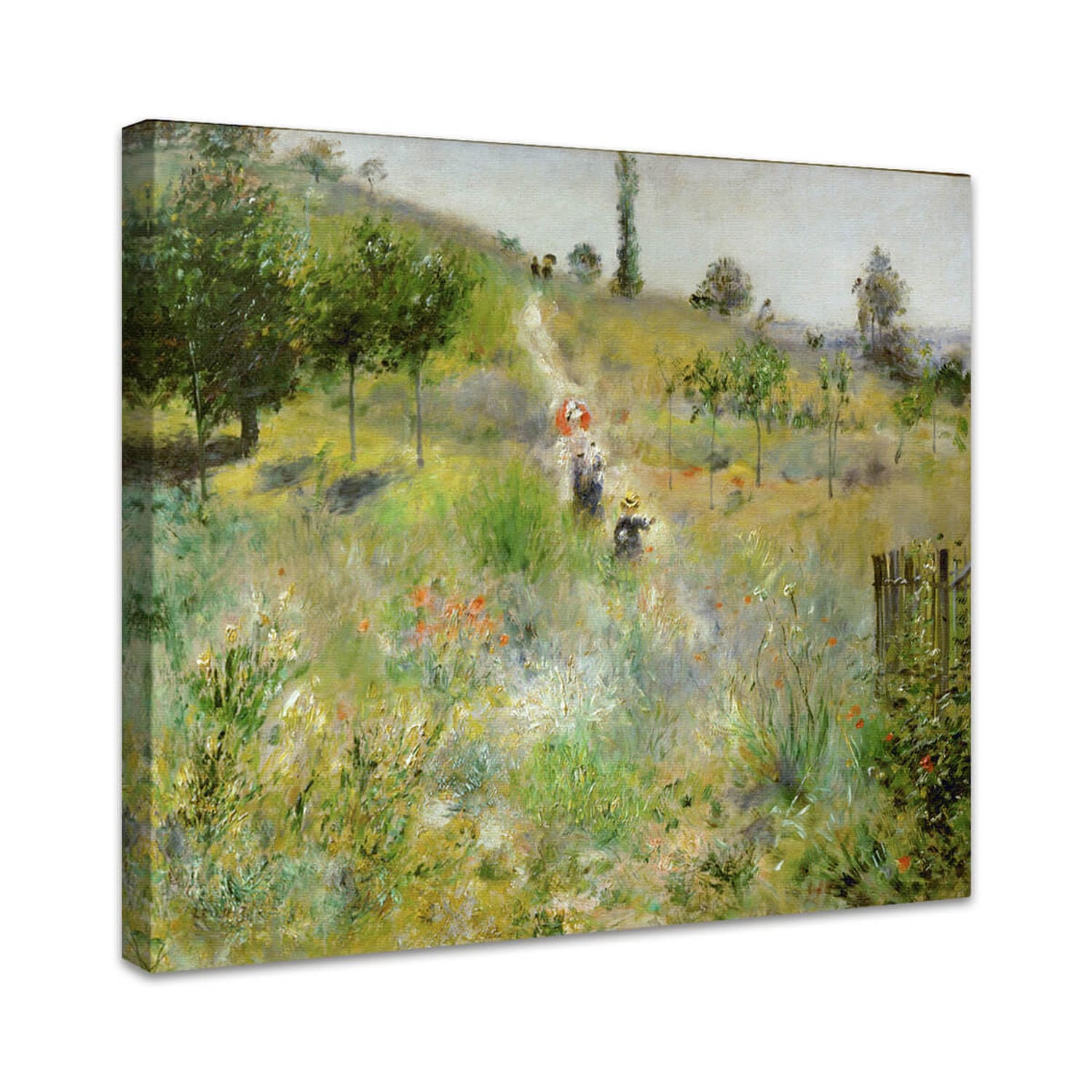 Ansteigender Weg im hohen Gras | Pierre-Auguste Renoir