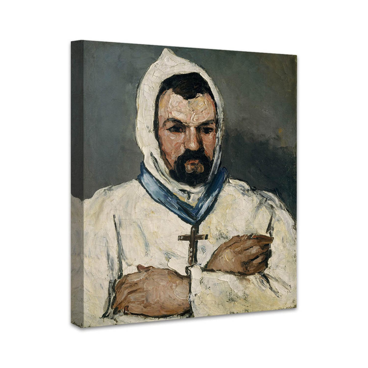 Antoine Dominique Sauveur Aubert, geboren 1817, der Onkel des Künstlers, als Mönch | Paul Cézanne