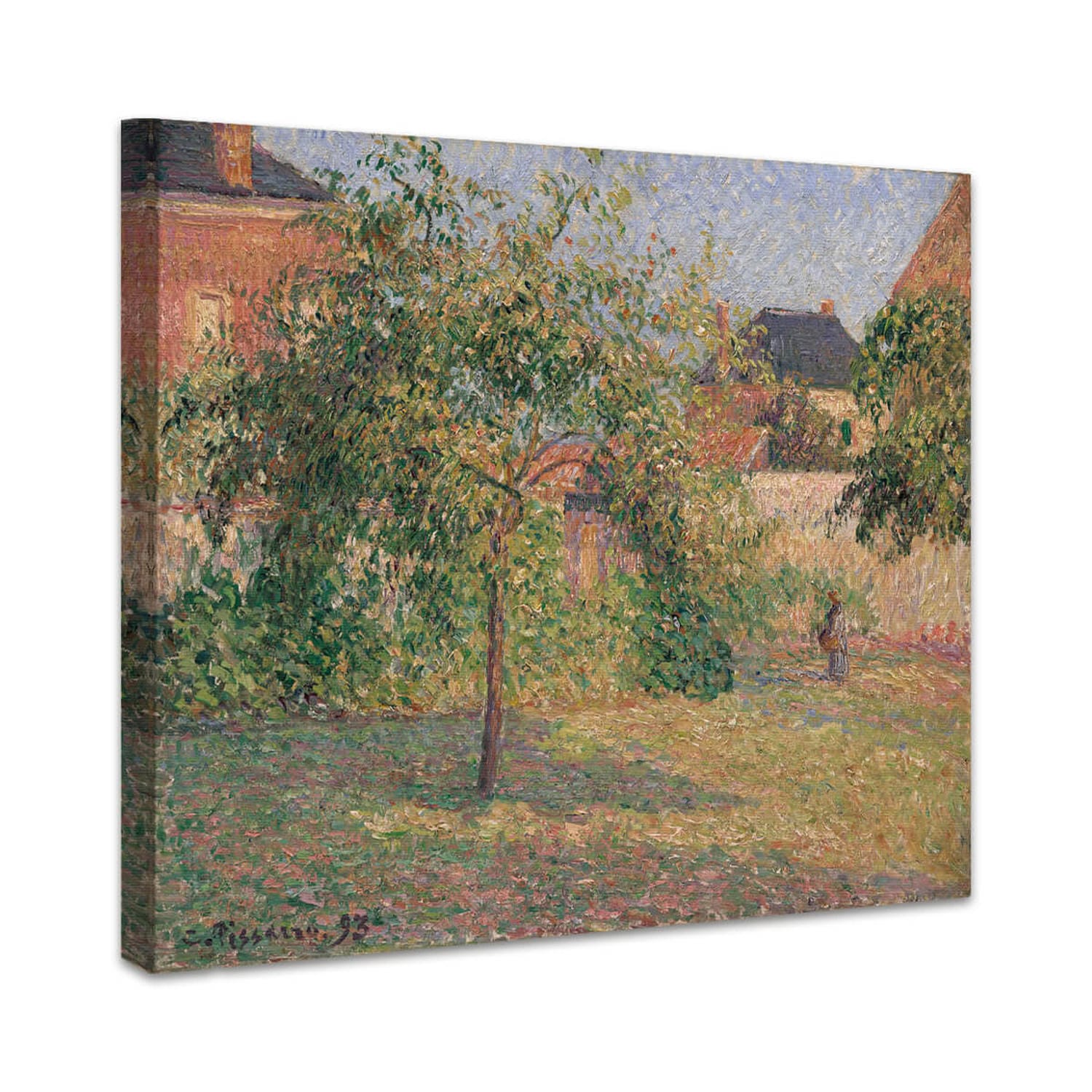 Apfelbaum auf der Wiese, Eragny | Camille Pissarro