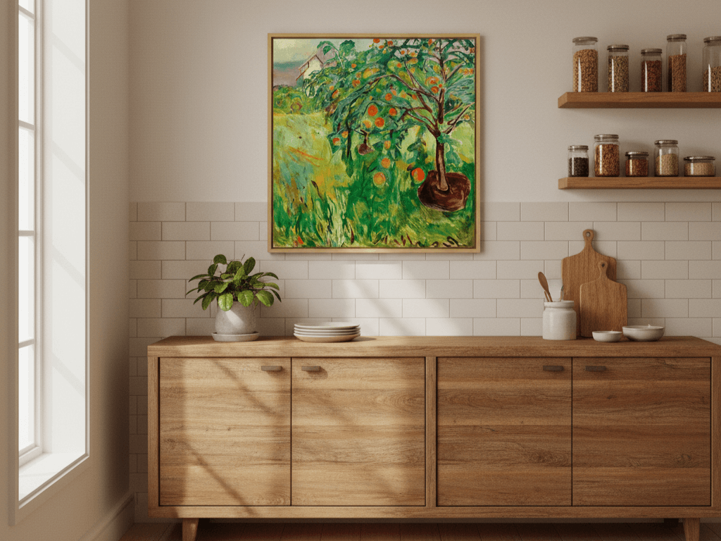 Apfelbaum mit Atelier | Edvard Munch