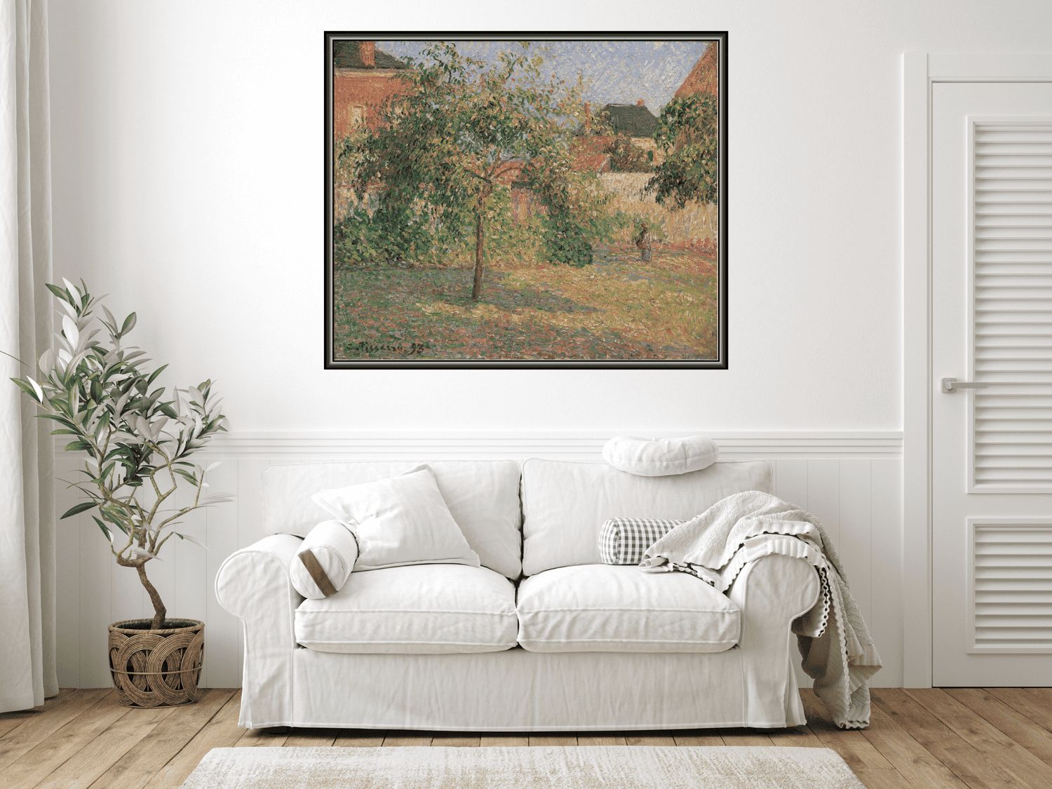 Apfelbaum auf der Wiese, Eragny | Camille Pissarro
