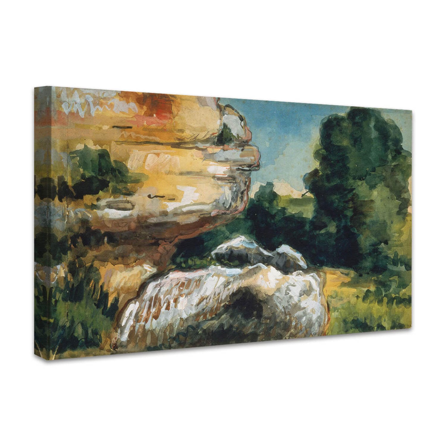 Aquarelle, Impression d'après nature | Paul Cézanne