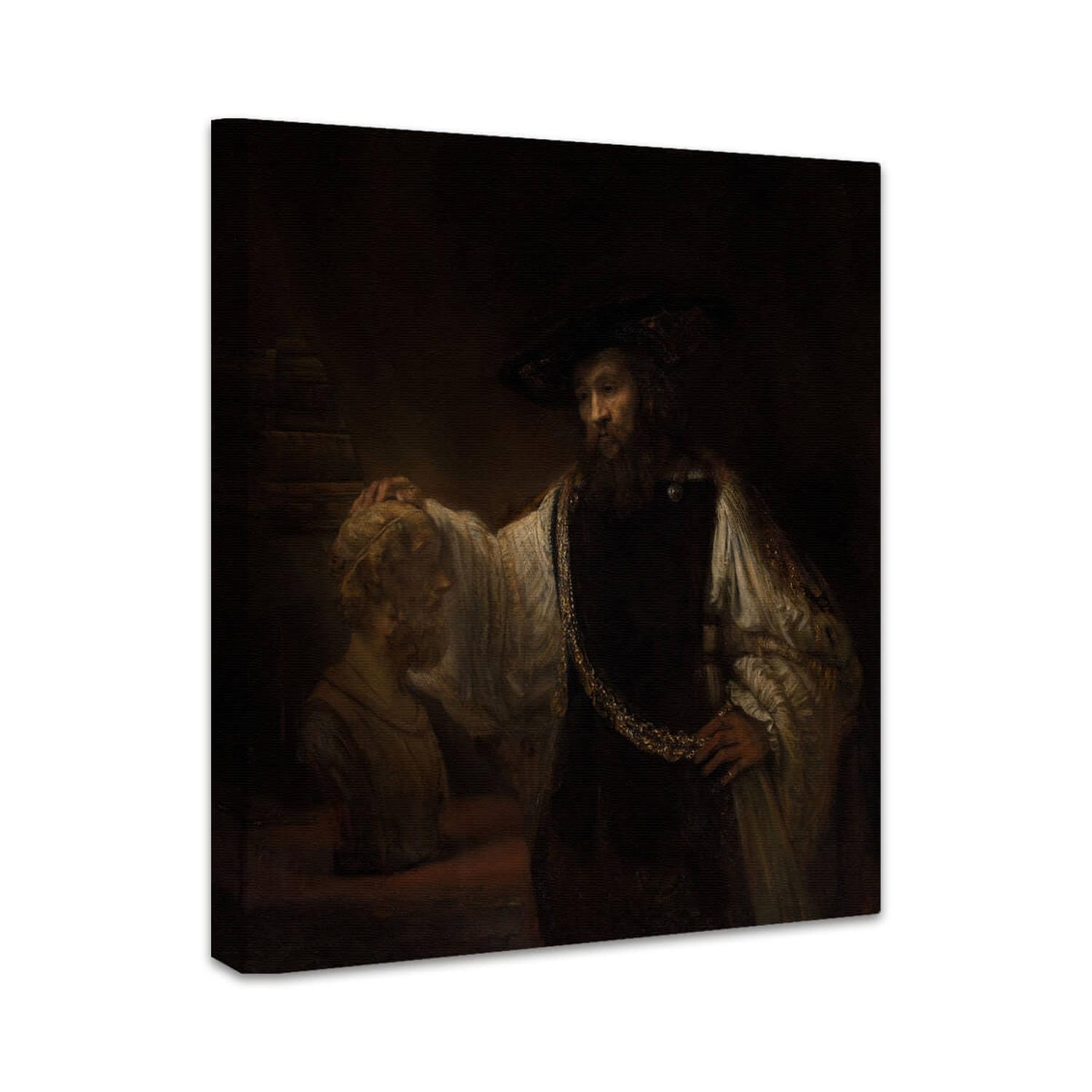 Aristoteles mit einer Büste von Homer | Rembrandt van Rijn