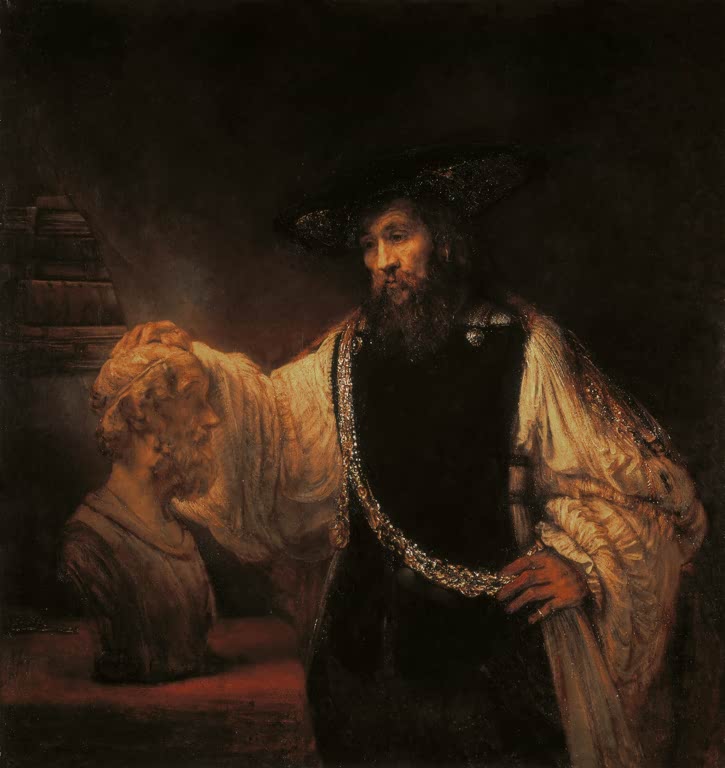 Kunstdruck „Aristoteles“ von Rembrandt van Rijn


