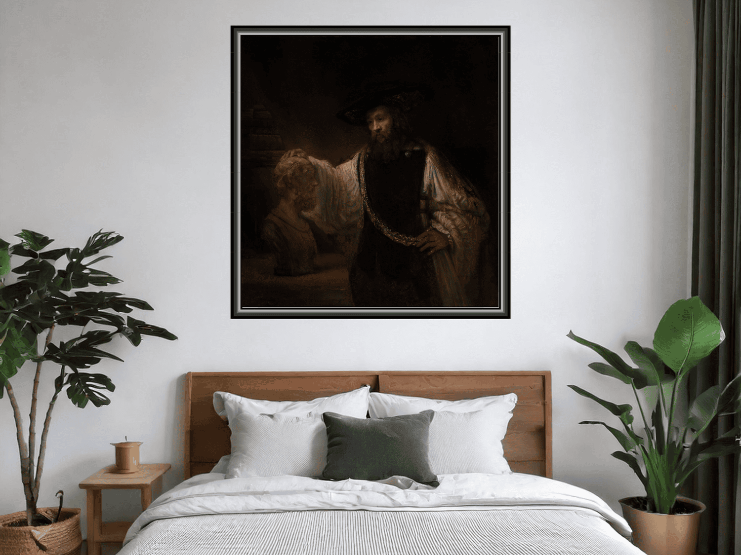 Aristoteles mit einer Büste von Homer | Rembrandt van Rijn