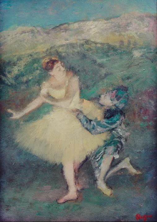 Kunstdruck Arlequin et Colombine – Edgar Degas online bestellen