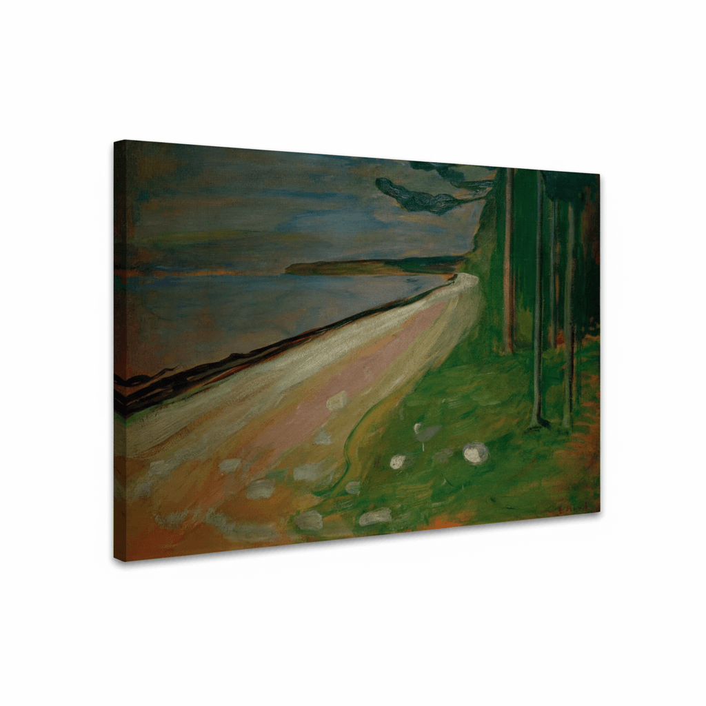 Strand bei Asgardstrand | Edvard Munch