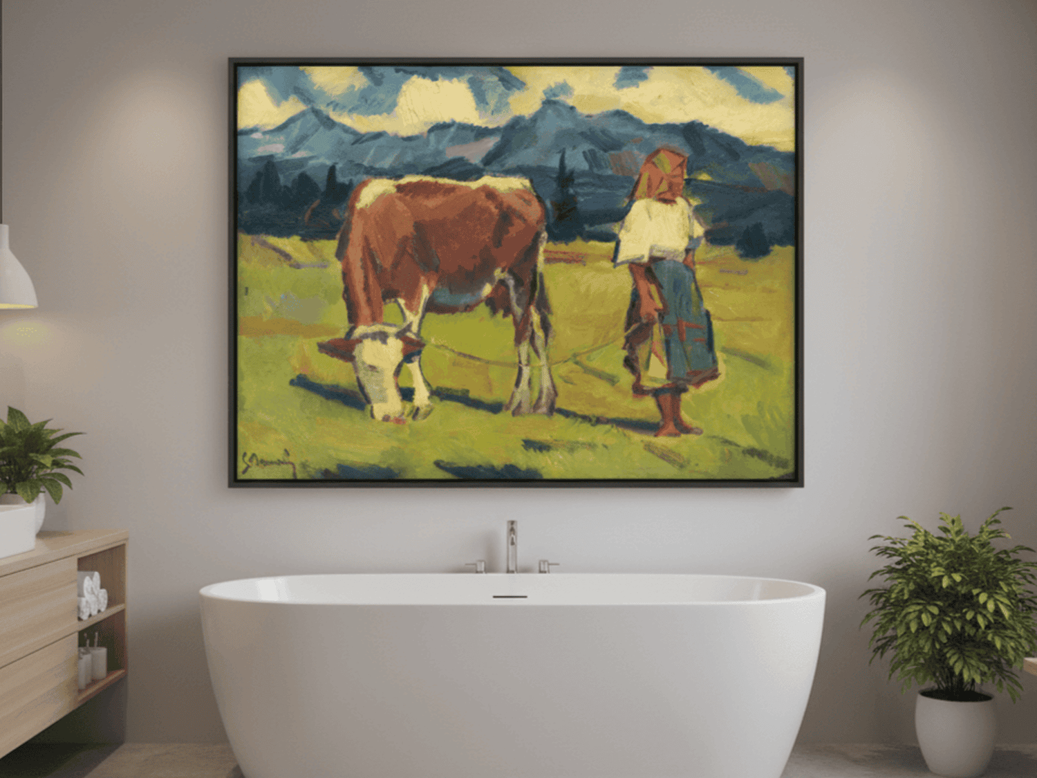 Auf der Weide | Gustav Mally