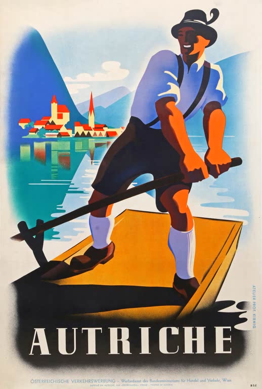 Kunstdruck Autriche von Paul Kirnig