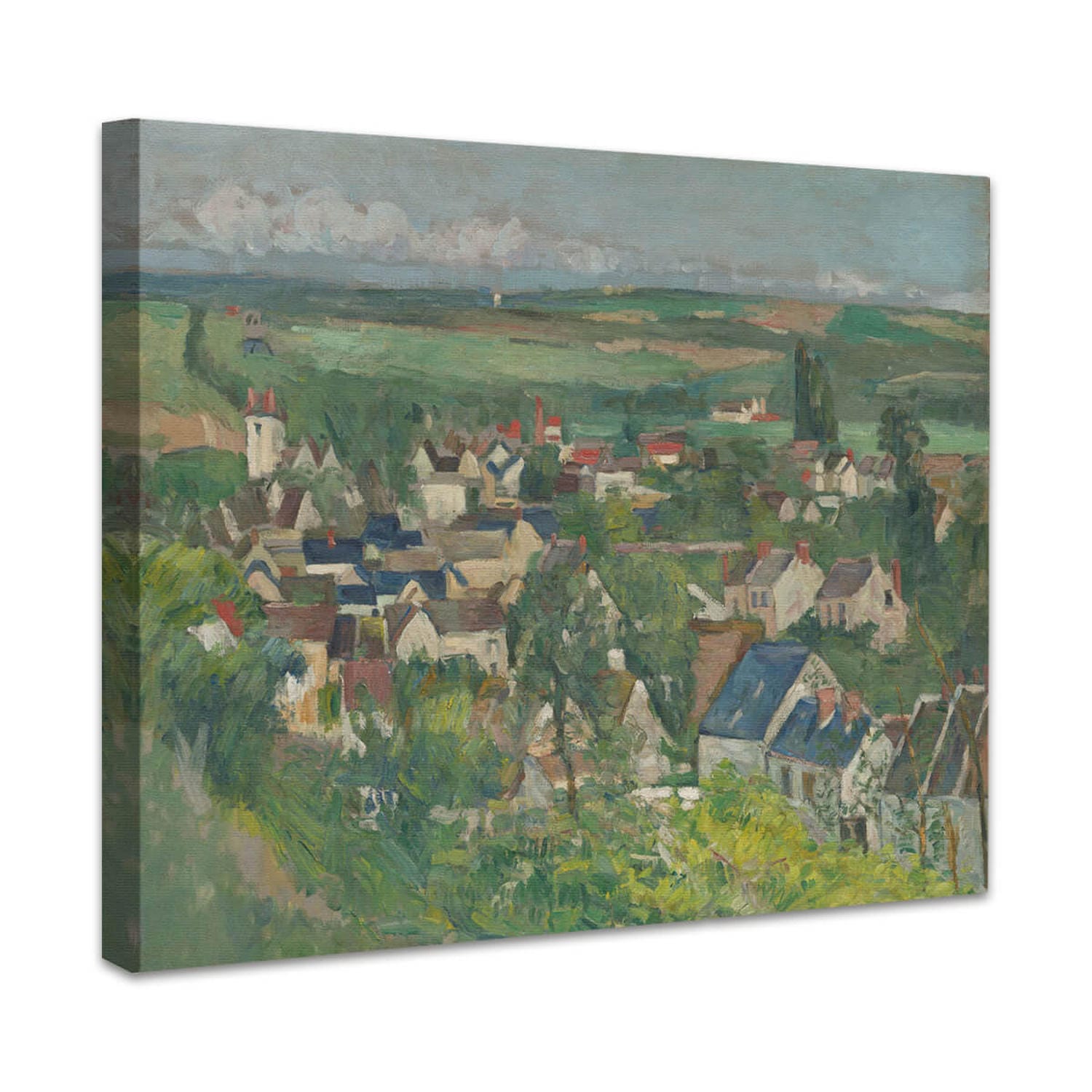Auvers, Panoramablick | Paul Cézanne