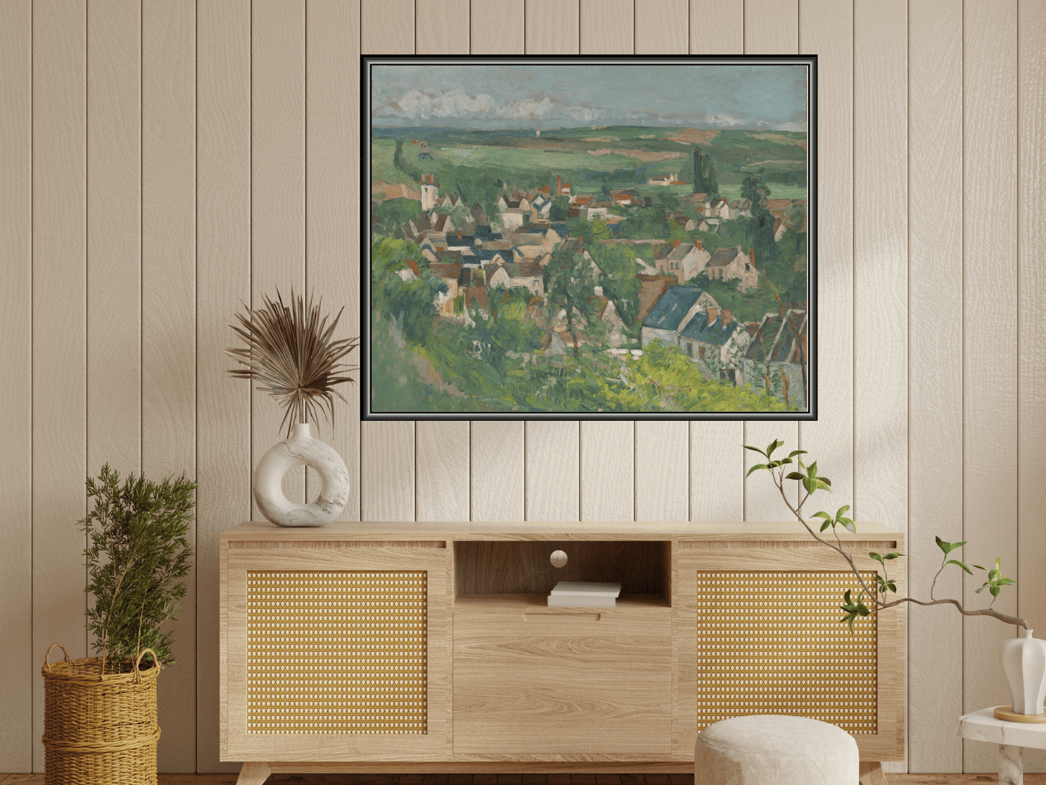 Auvers, Panoramablick | Paul Cézanne