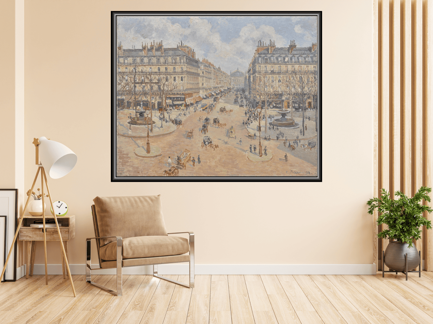 Avenue de l'Opéra, Morgensonne | Camille Pissarro