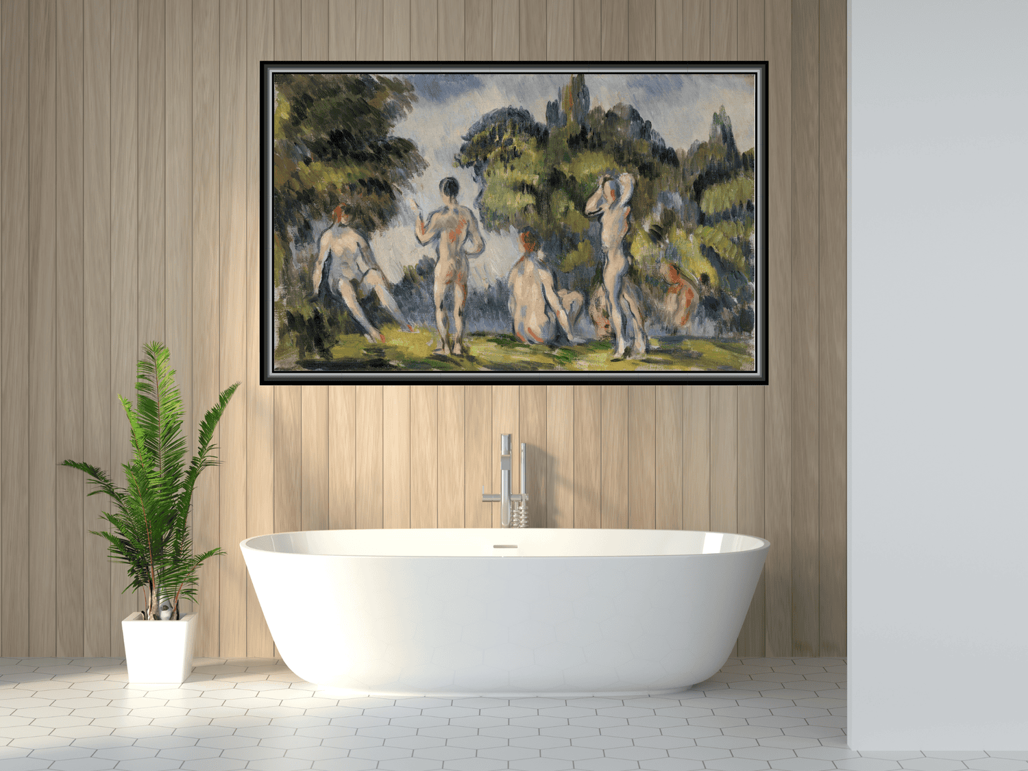 Gruppe von Badenden | Paul Cézanne