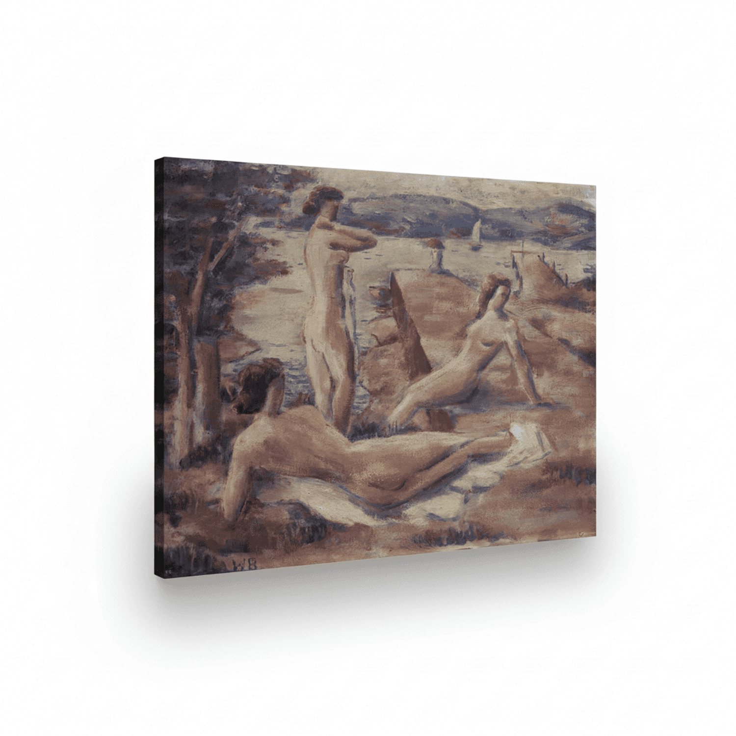 Badende | Willi Baumeister