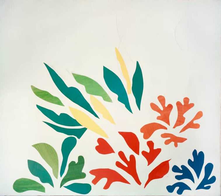 Kunstdruck des Gemäldes „Bärenklau“ von Henri Matisse, in Deutschland von Hand gefertigt, erhältlich als Leinwand oder Poster, optional gerahmt.