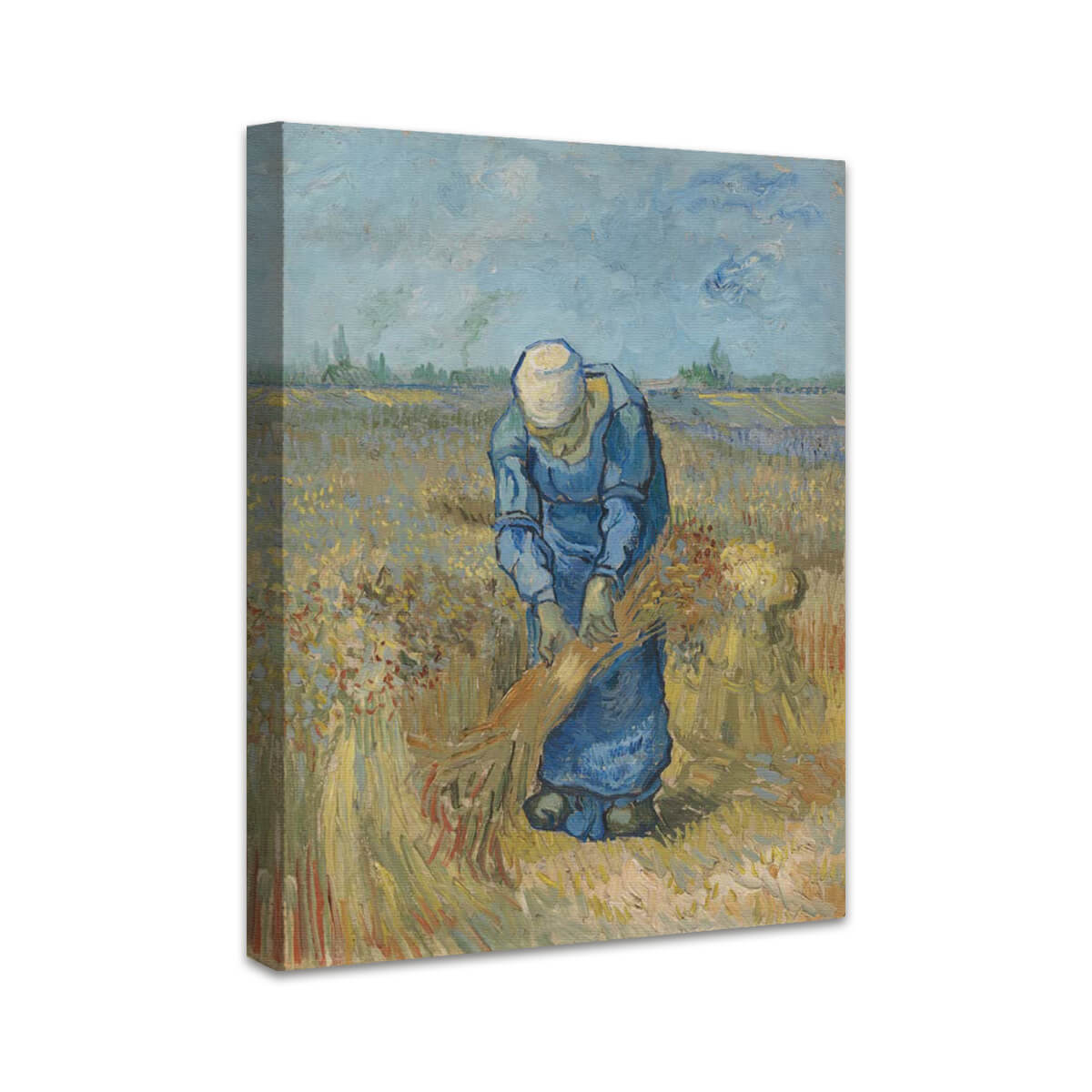 Bäuerin beim Binden von Garben (nach Millet) | Vincent van Gogh