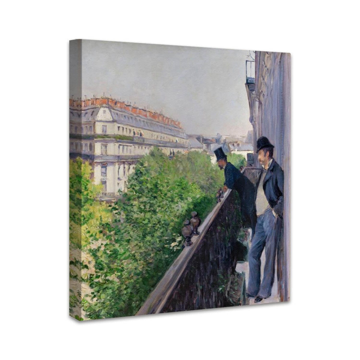 Balkon am Boulevard Haussmann | Gustave Caillebotte