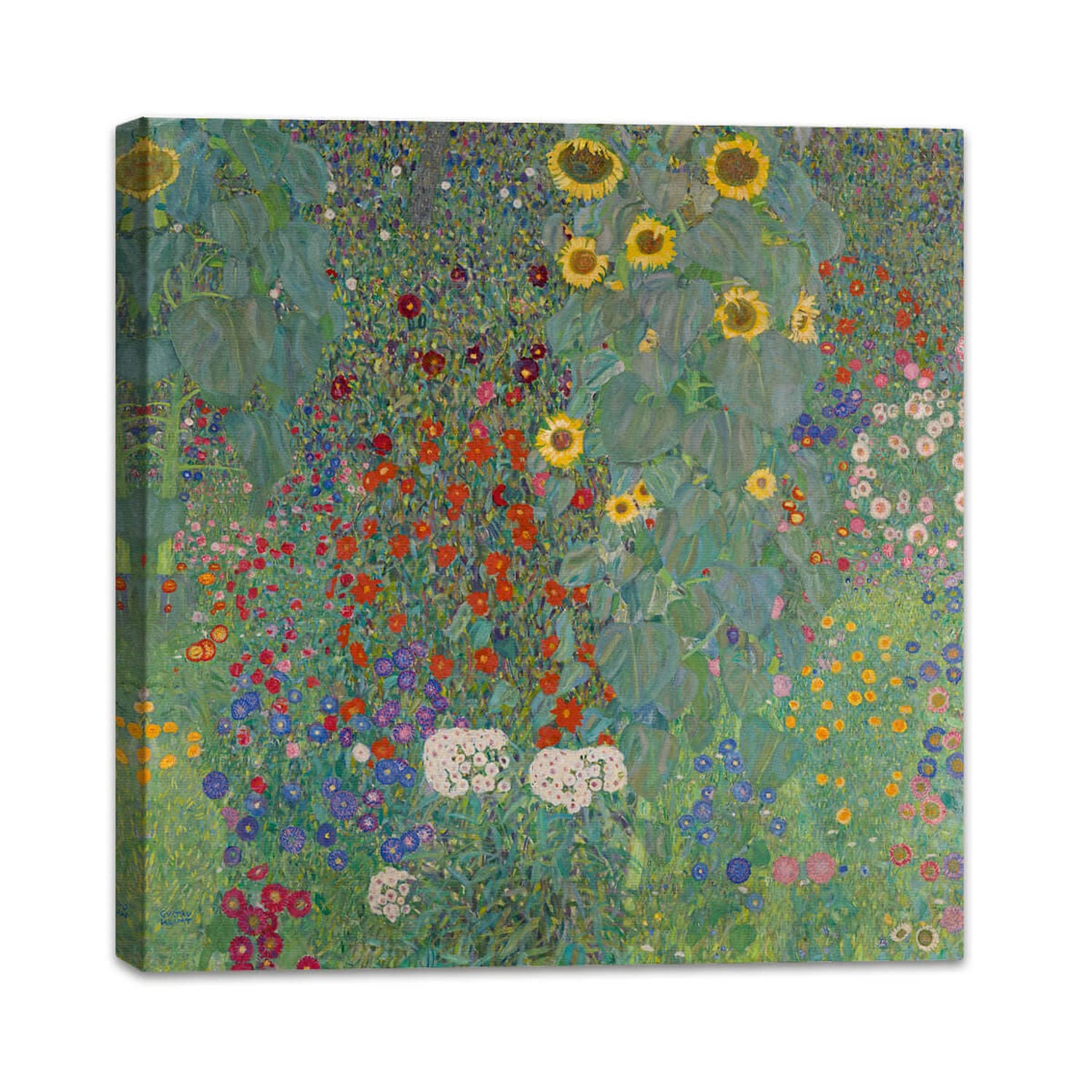 Bauerngarten mit Sonnenblumen | Gustav Klimt