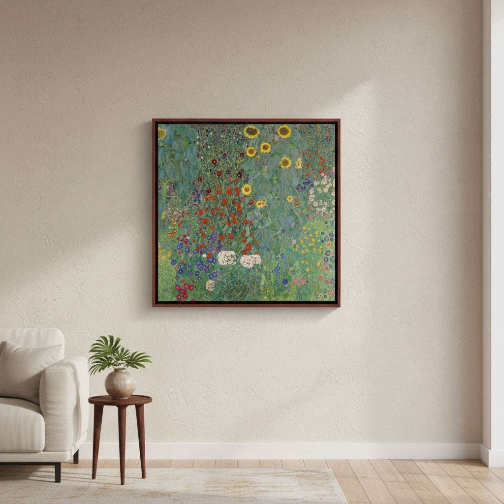 Bauerngarten mit Sonnenblumen | Gustav Klimt