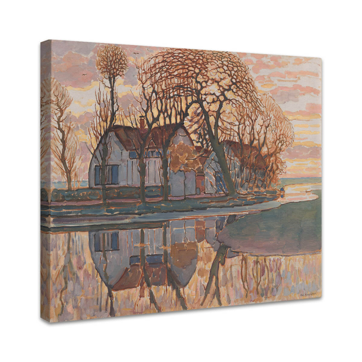 Bauernhof in der Nähe von Duivendrecht | Piet Mondrian