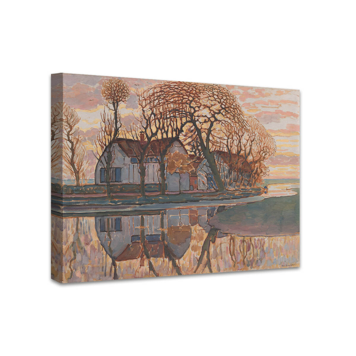 Bauernhof in der Nähe von Duivendrecht | Piet Mondrian