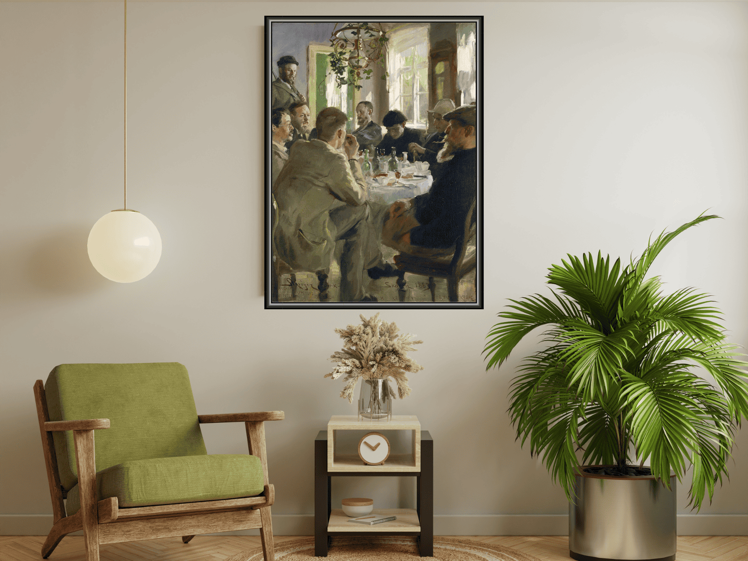 Beim Essen | Peder Severin Krøyer