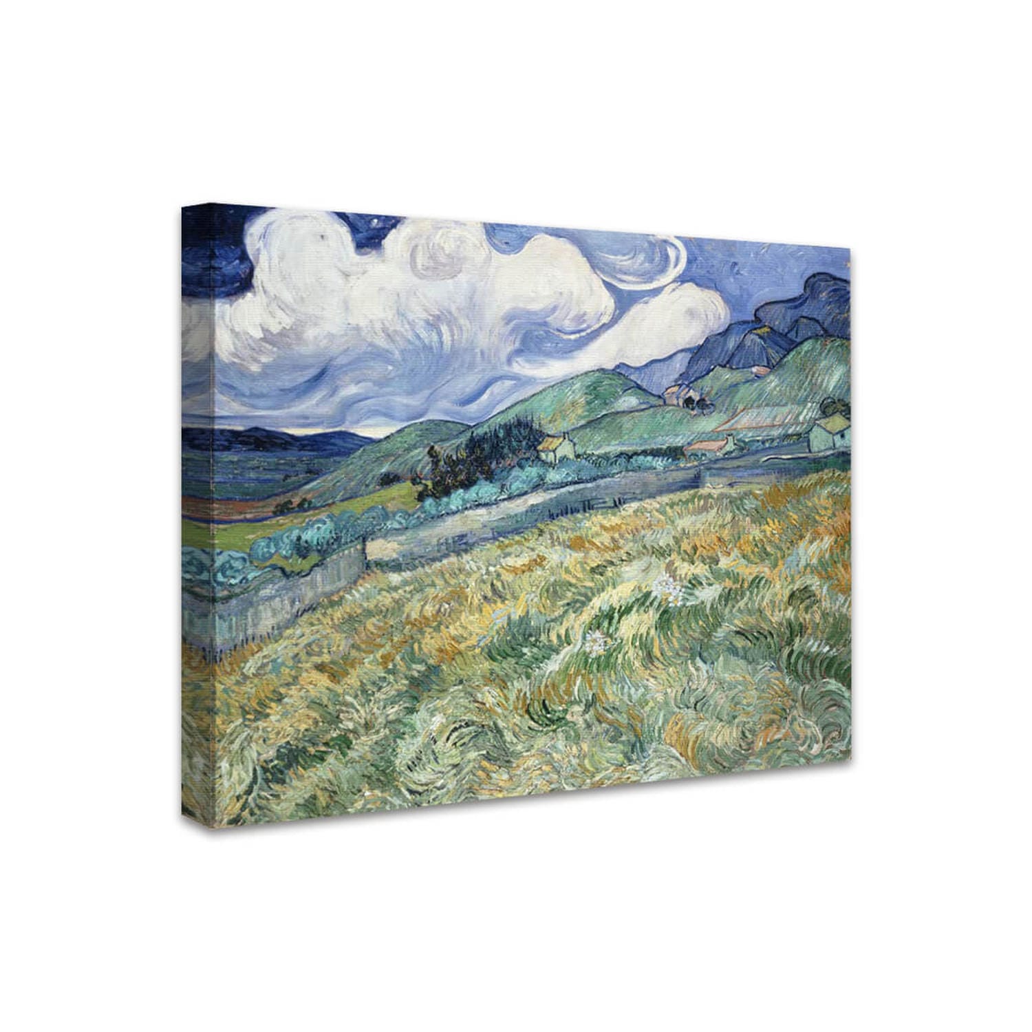 Berglandschaft hinter dem Hospital Saint-Paul | Vincent van Gogh